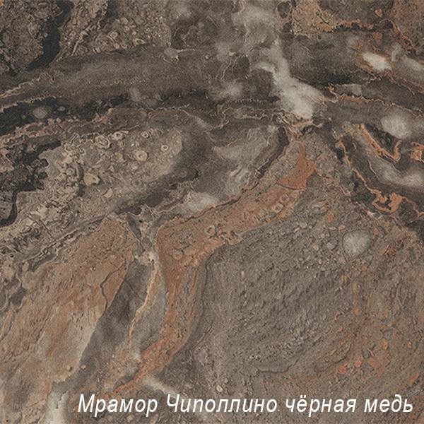 Мрамор Чиполлино черная медь