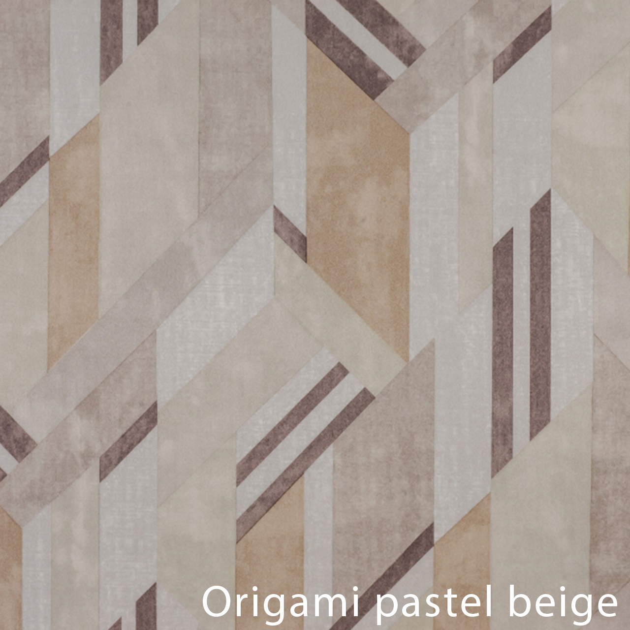 Origami pastel beige