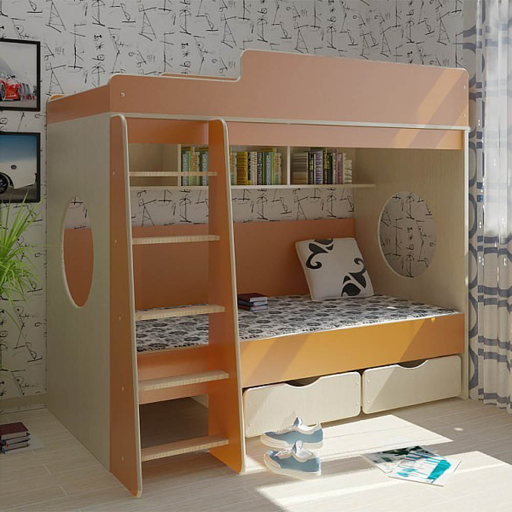 Детская кровать на заказ "Сафари"